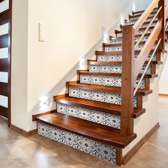 funlife Peel and Stick Stair Risers Stickers (10-Pack)