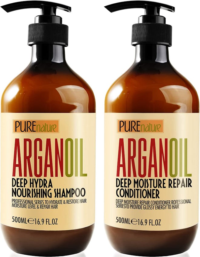 PURE NATURE Argan Oil Shampoo and Conditioner Set