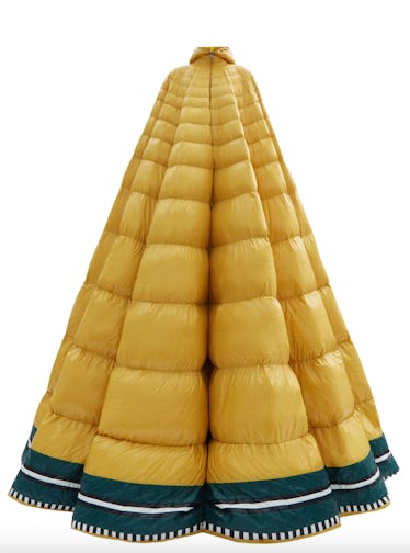 Carrie s Ballgown Puffer Coat In AJLT Felt So Extra But We Loved It