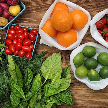 Ecowaare Reusable Mesh Produce Bags (Set of 15)