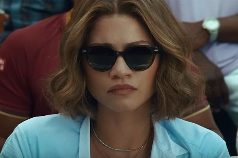 Zendaya stars as a tennis-player-turned coach in 'Challengers.'