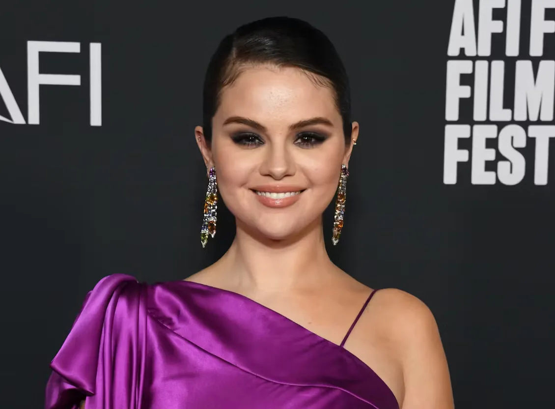 Selena Gomez's Birthday Dress Was Bright Red & Covered In Cut-Outs