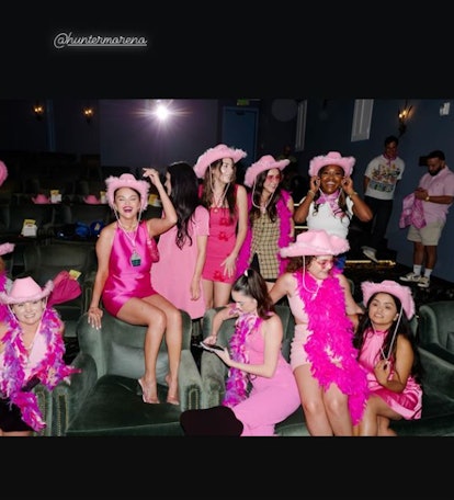 Selena Gomez barbie cowboy hat 