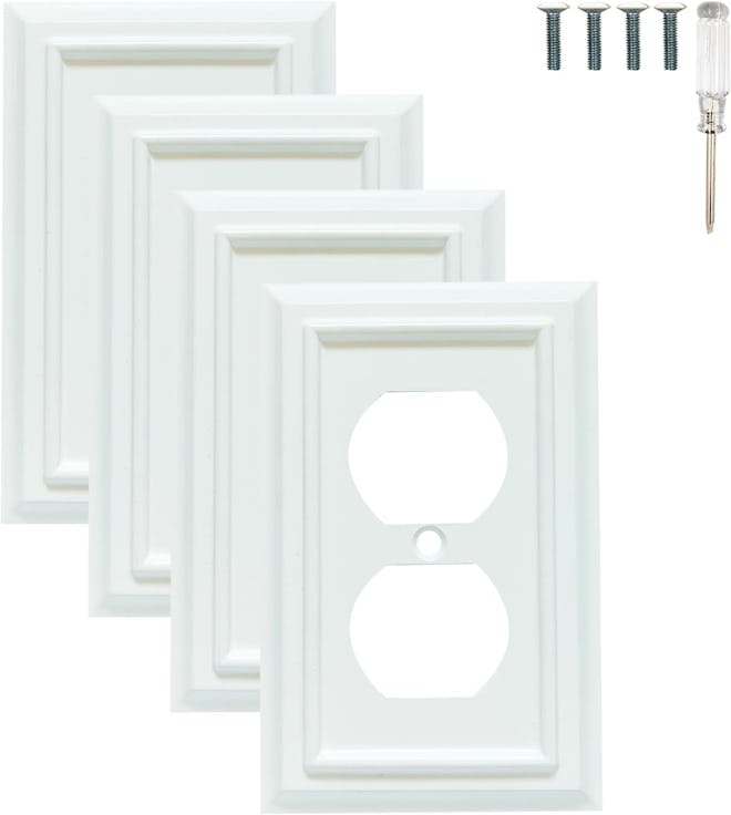 YouKray Standard Size Wall Plates (4 Pack)
