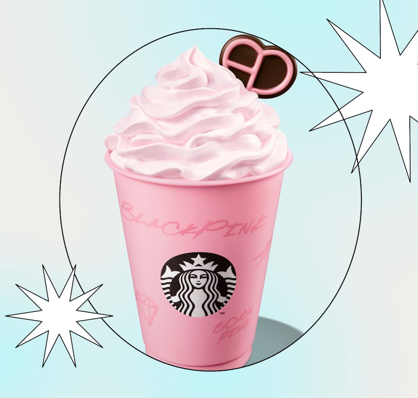 Starbucks has a new BLACKPINK Frappuccino and matching drinkware collection available in Asia this s...