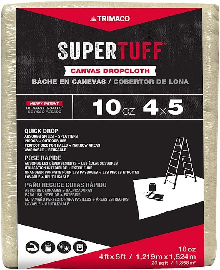 Trimaco SuperTuff Heavyweight Canvas Drop Cloth