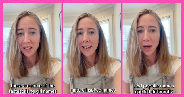 A personalized baby name consultant warns parents that they might regret certain baby girl names if ...