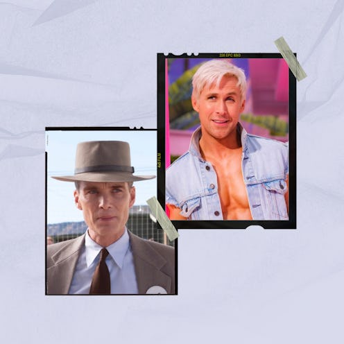 Cillian Murphy in 'Oppenheimer' and Ryan Gosling in 'Barbie.'