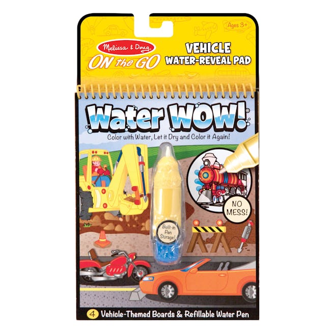 Reusable Water-Reveal Activity Pad