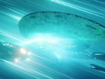 A high warp chase in 'Star Trek: Discovery' Season 5.