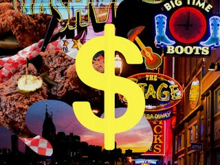 A writer shares an itinerary for a weekend in Nashville with Nashville hot chicken, barbecue, and th...