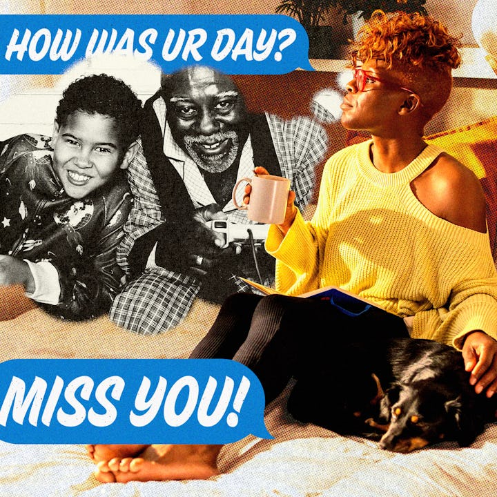I really miss my kid when he's away at his grandparents.