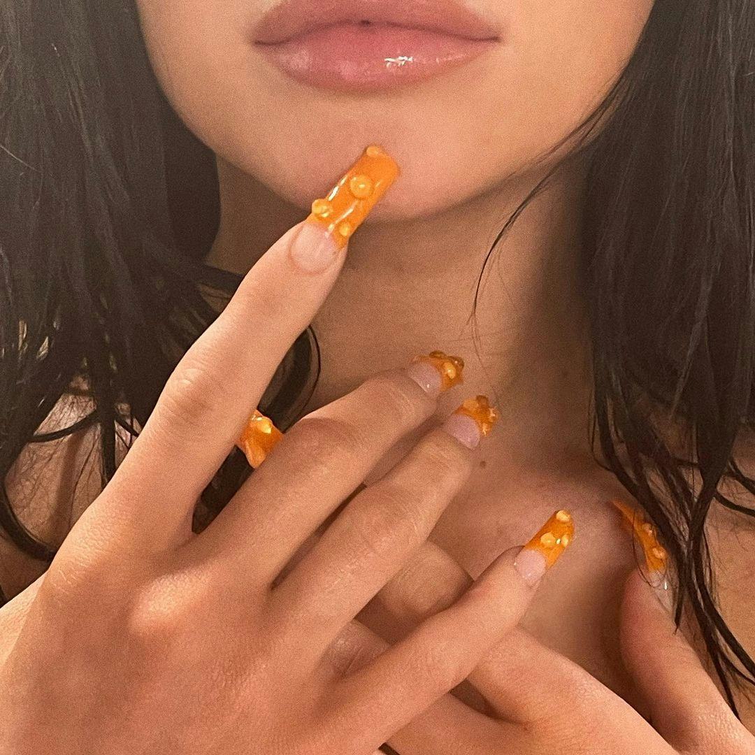 Kylie Jenner Shows Off Her Stormi-Inspired Manicure