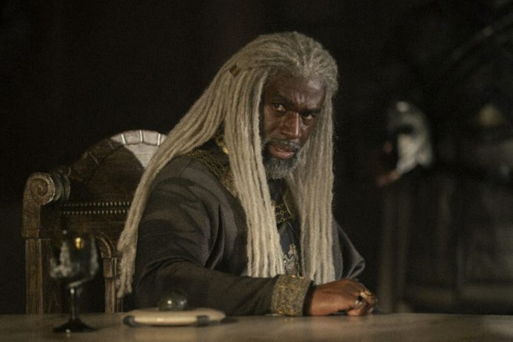 Steve Toussaint as Corlys Velaryon in House of the Dragon