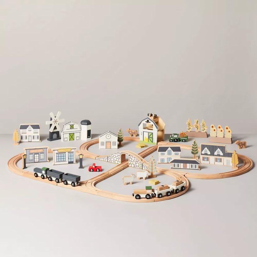 Toy Train Track Set - 84pc - Hearth & Hand™ with Magnolia