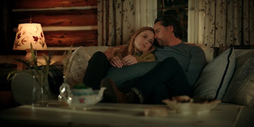 Alexandra Breckenridge and Martin Henderson on 'Virgin River.' Photo via Netflix
