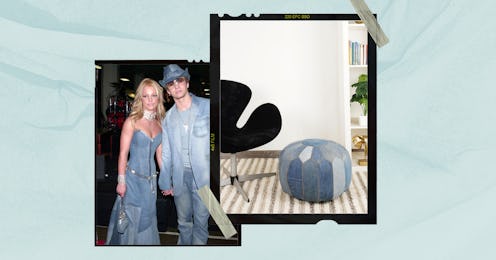 Denim home decor might be the next big trend.