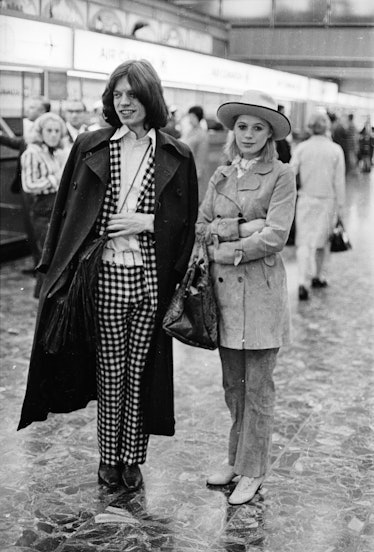 Mick Jagger with Marianne Faithfull