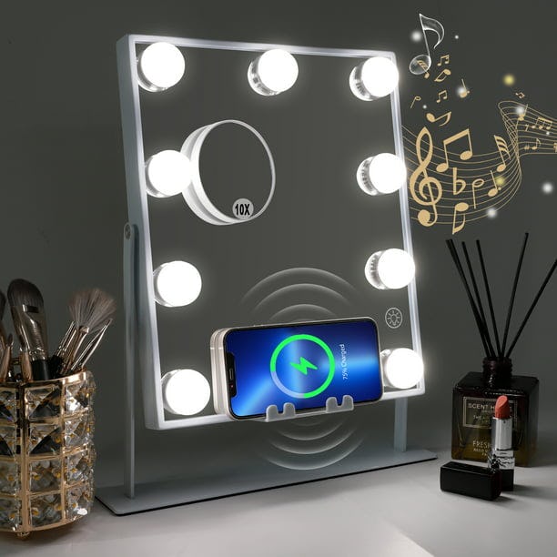 Bluetooth Hollywood Vanity Mirror with Lights