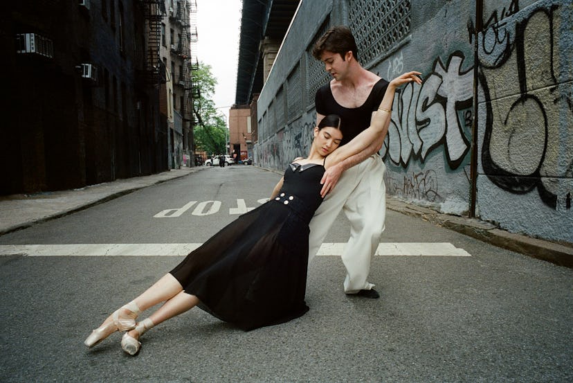 Chanel sponsers BAAND Together Dance Festival, a duo is seen dancing on the streets of new york city