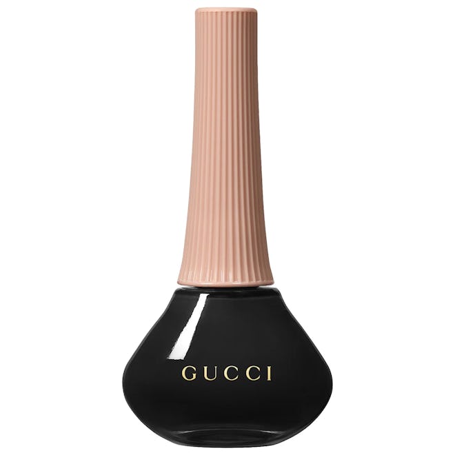 Gucci Black Crystal Glossy Nail Polish