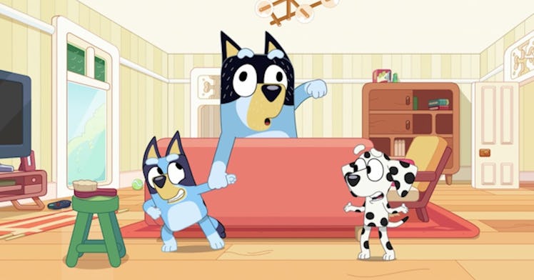 indoor games in Bluey