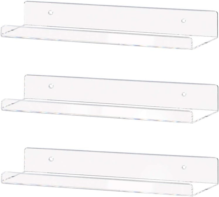 Weiai Clear Acrylic Shelf (3-Pack)