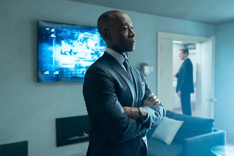 Rhodey — or rather Raava — was one of the closest advisors to the President.