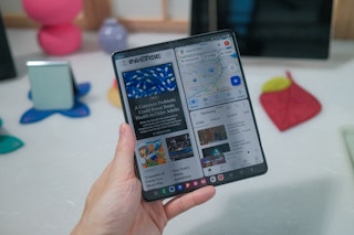 The Z Fold 5 foldable display measures 7.6-inches