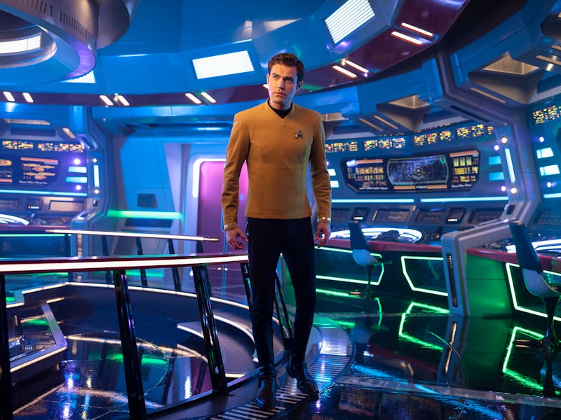 Paul Wesley as James T. Kirk in 'Strange New Worlds.'