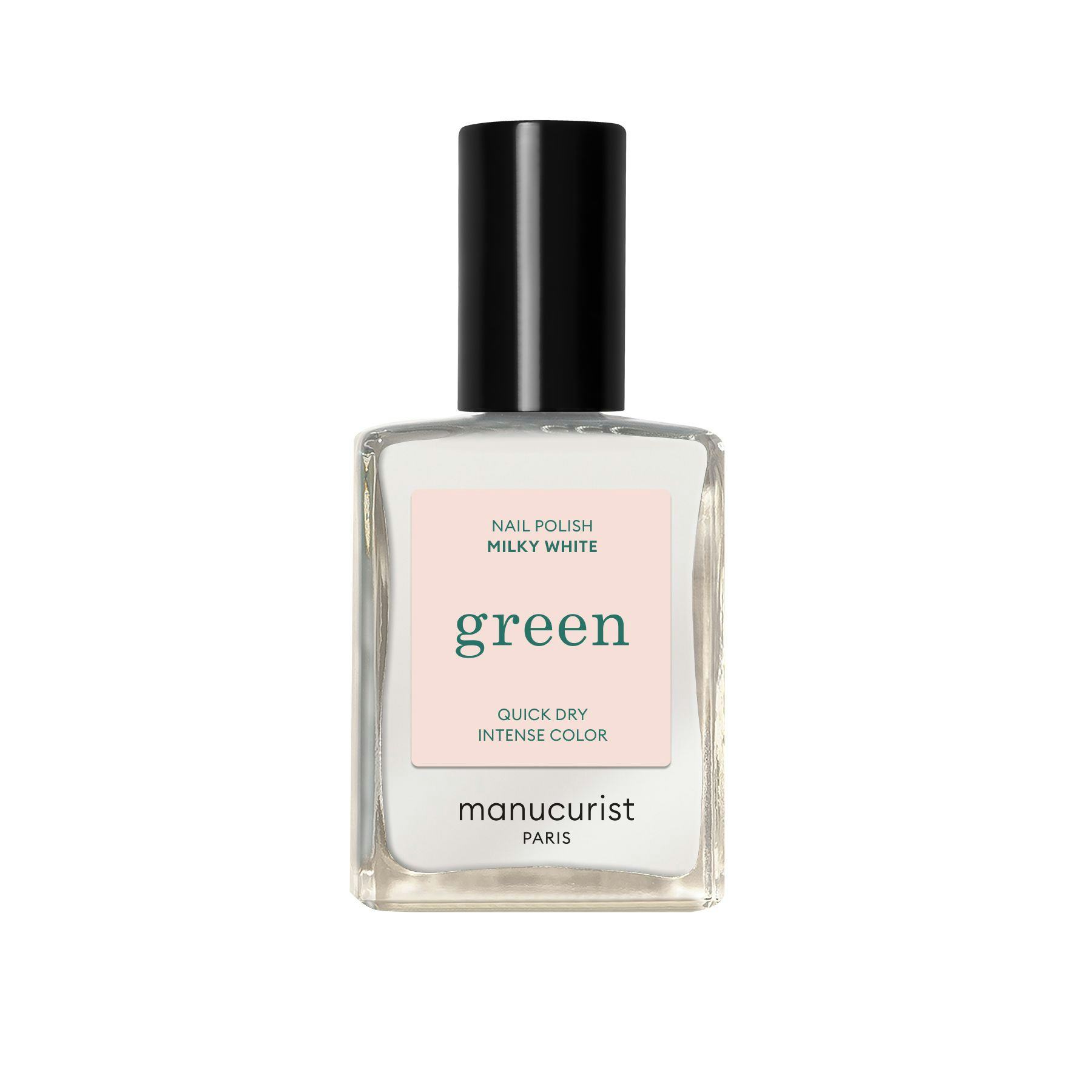 Manucurist Paris Milky White Green Natural Nail Polish
