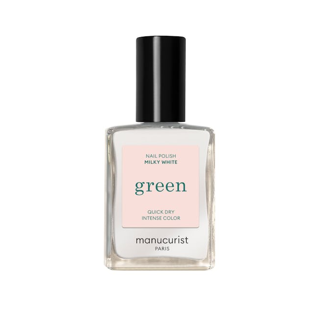 Manucurist Paris Milky White Green Natural Nail Polish