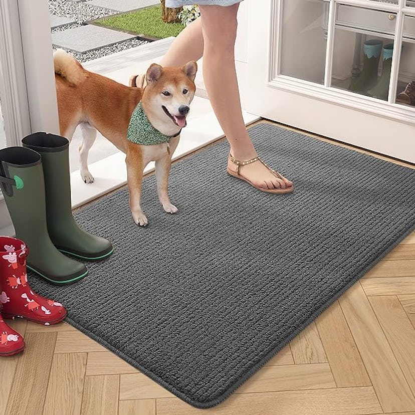 Color&Geometry Non Slip Washable Indoor Mat