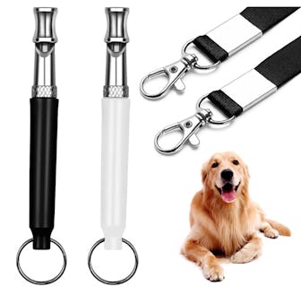 Puspoch Pet Dog Whistle (2-Pack)