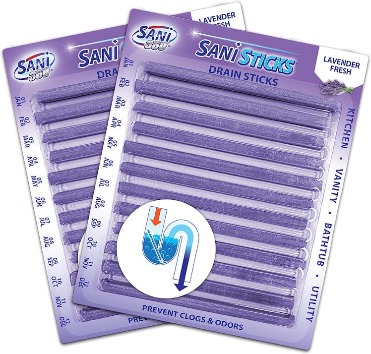 SANI 360 Drain Cleaner & Deodorizer Sticks (24-Pack)