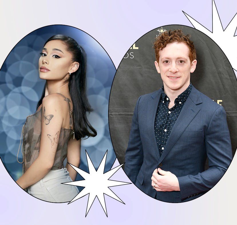 Ariana Grande and Ethan Slater