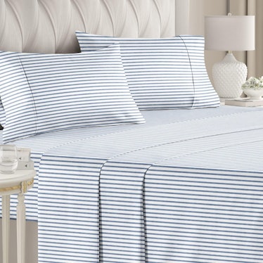 CGK Unlimited Striped Bed Sheets