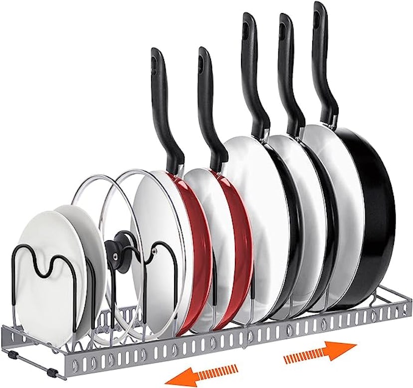 AHNR Expandable Pot and Pan Organizer Rack