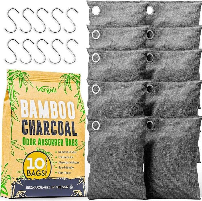 Vergali Activated Charcoal Odor Absorbers (10-Pack)