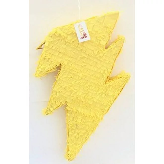 Lightning Bolt Pinata, perfect for warped tour birthday party decorations