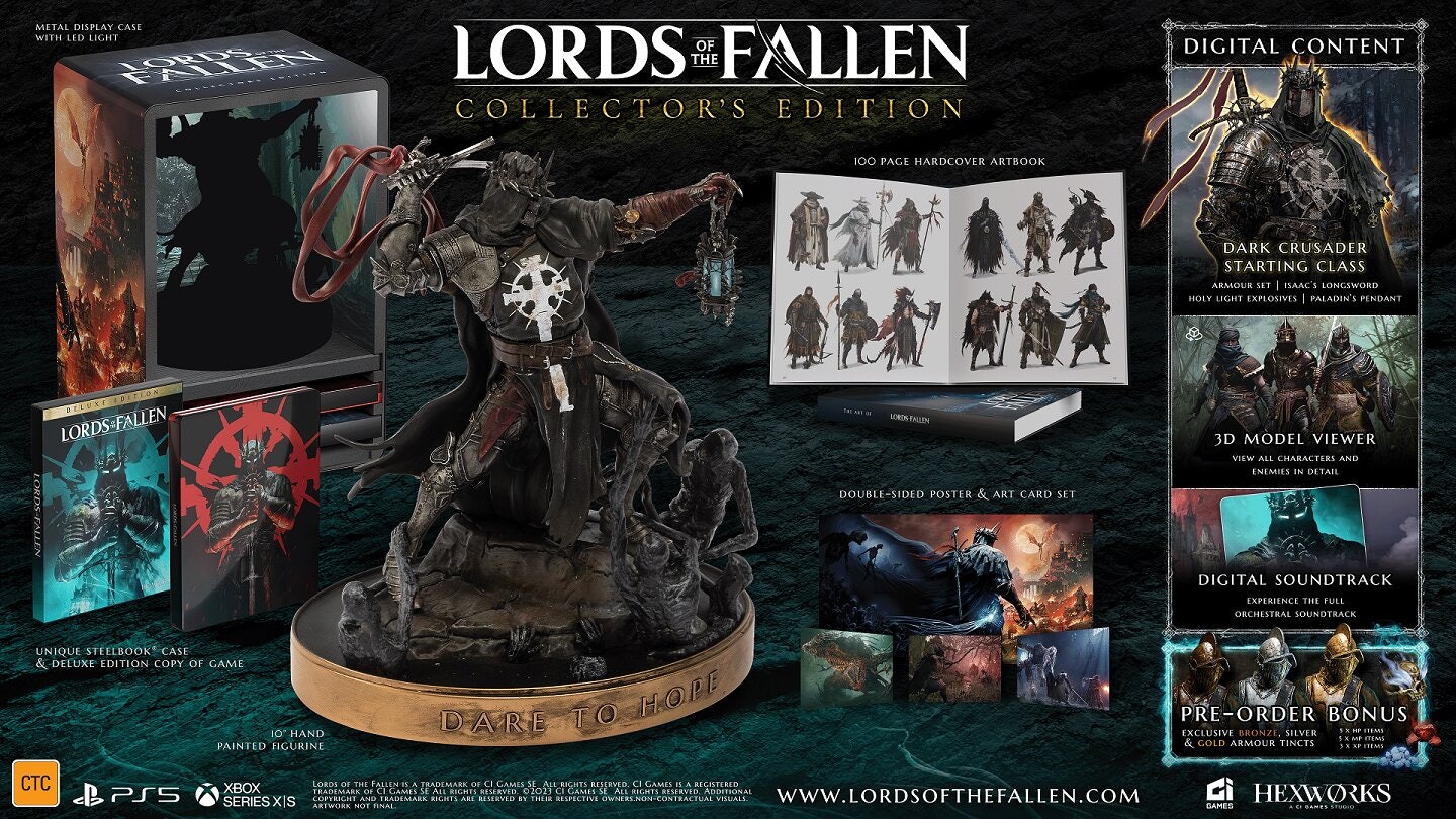 Lords of the Fallen' Release Date, Trailer, Gameplay, and Developer