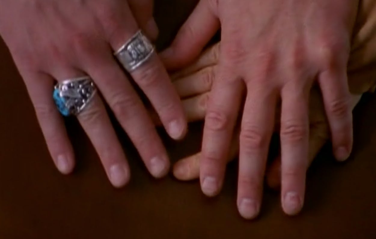 John Corbett&rsquo;s hands on &ldquo;Sex and the City."