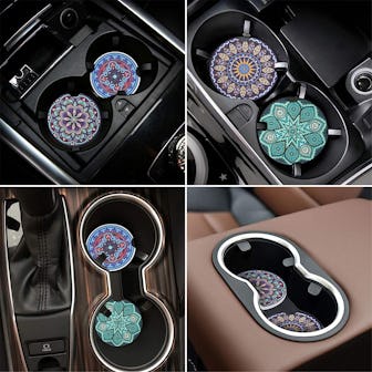 Vaincre Car Coasters (4-Pack)