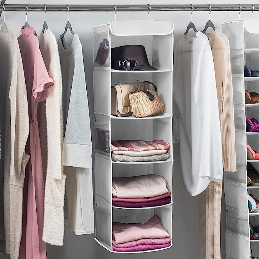 Zober 5-Shelf Hanging Closet Organizer