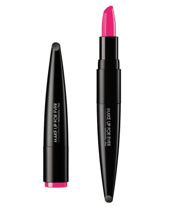 Make Up For Ever Rouge Artist Intense Color Lipstick in Fierce Flamingo