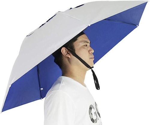 NEW-Vi Adjustable Folding Fishing Umbrella Hat   