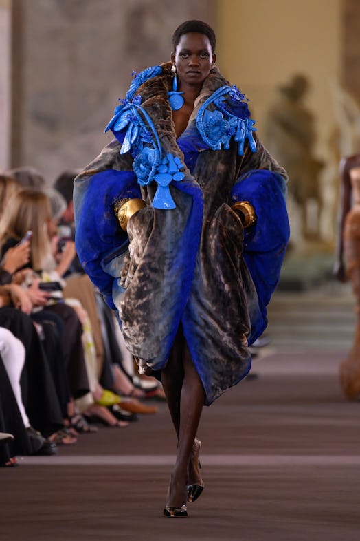 a look from schiaparelli haute couture fall 2023