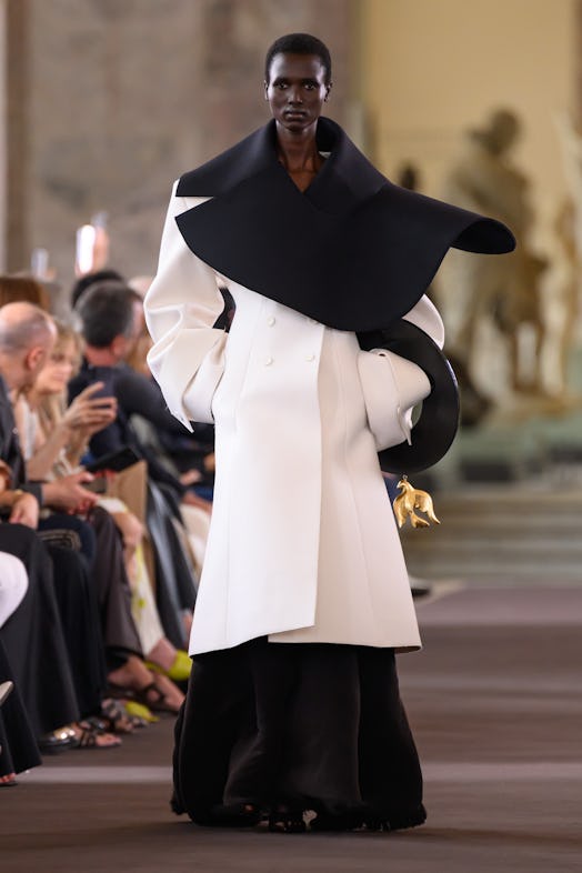 a look from schiaparelli haute couture fall 2023