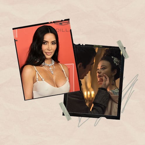 Kim Kardashian belatedly reacted to 'Queen Charlotte: A Bridgerton Story' on Instagram.