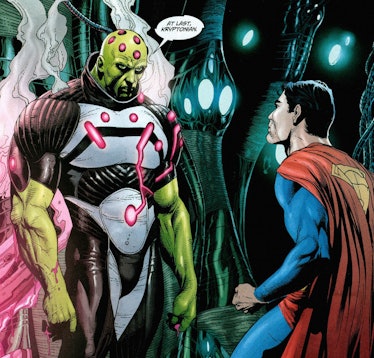 Superman encounters Brainiac in Action Comics #868